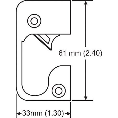 Strybuc Auto Release Strike 850-8783867